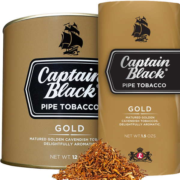 Sail Deluxe (Formally Captain Black Gold) 50g Pipe Tobacco - TSC Inc. Captain Black Pipe Tobacco