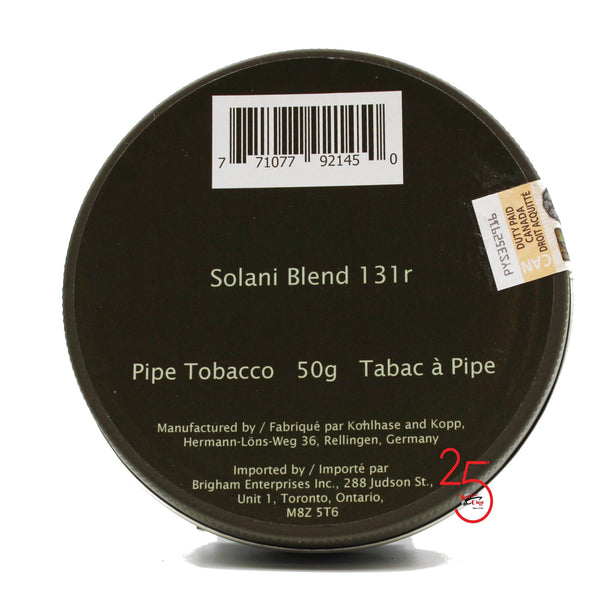 Solani Blend 131r Pipe Tobacco 50g