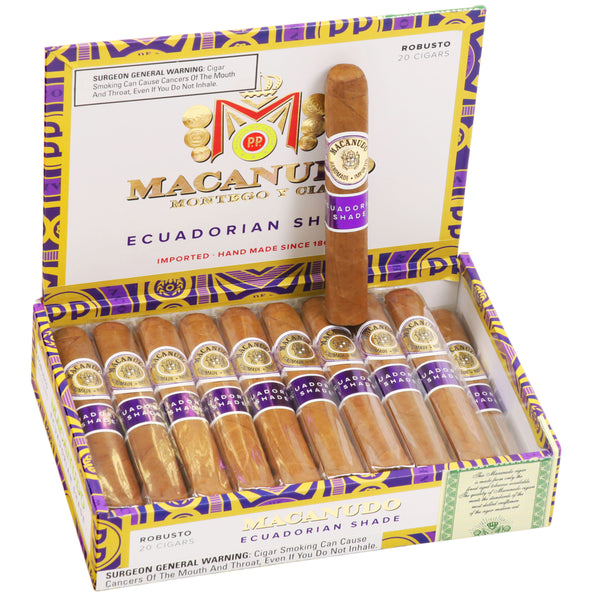Macanudo Ecuadorian Shade Robusto