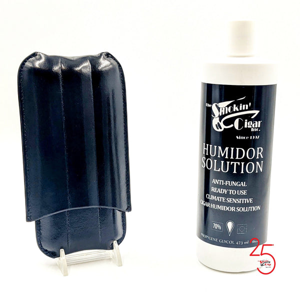 A 50+ Cigar Capacity Artisan Cherry  Glasstop Humidor