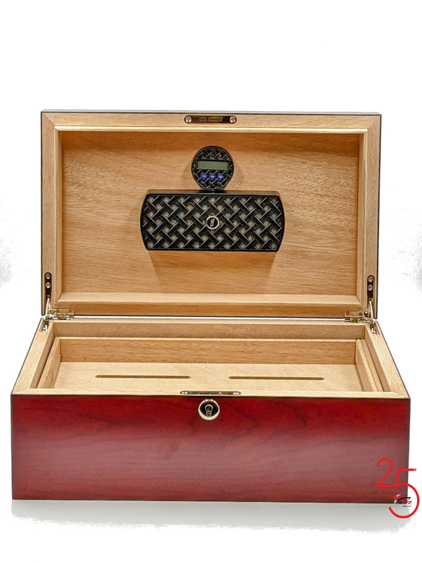 Brigham Celestial 75+ Cigar Capacity Matte Finish Humidors + Receive $66.97 in FREE Goods with Purchase!*. Click here to see Collection!