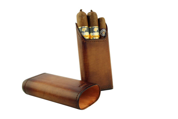 Adorini Three Cigar Case...Click here to see Collection!