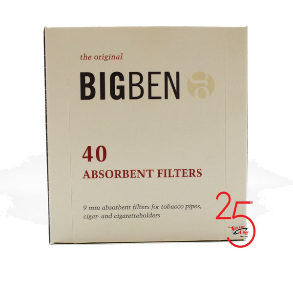 Big Ben: 40 Absorbent 9mm Filters