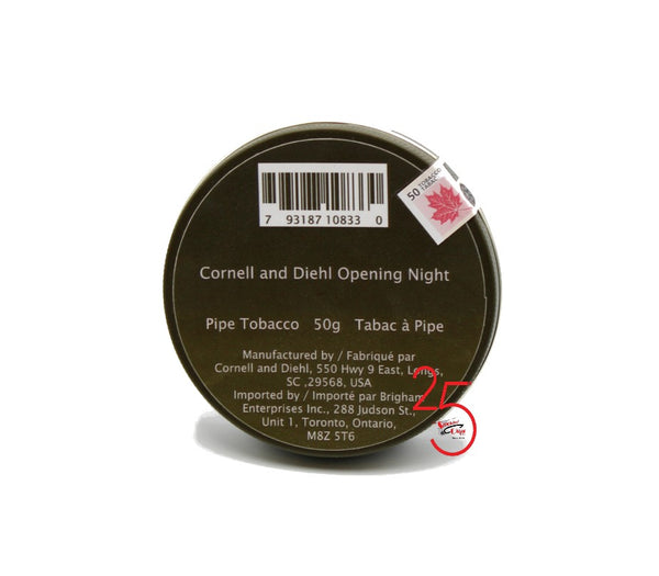 Cornell and Diehl Opening Night 50g Pipe Tobacco