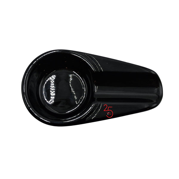Black Single Cigar Ceramic Ashtray