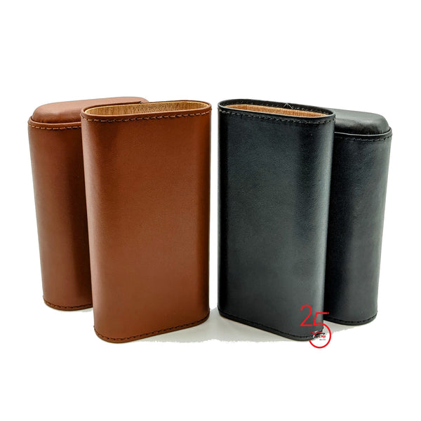 Sikarlan 3 Finger Leather Cigar Case...Click here to see Collection!