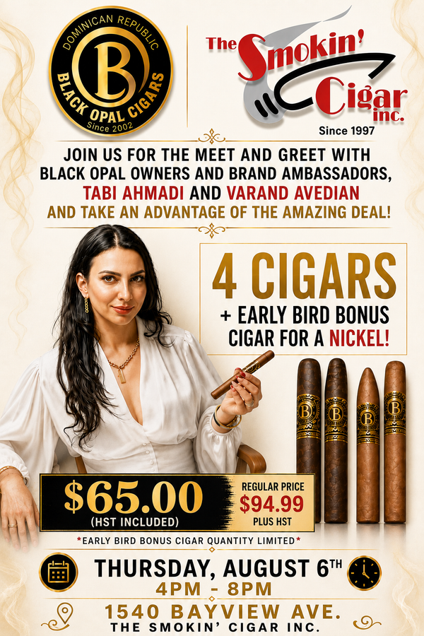Black Opal Night Thursday August 6th 4PM-8pm