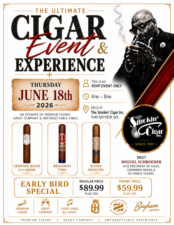 Crowned Heads Event Thursday June 18th from 4pm-8pm