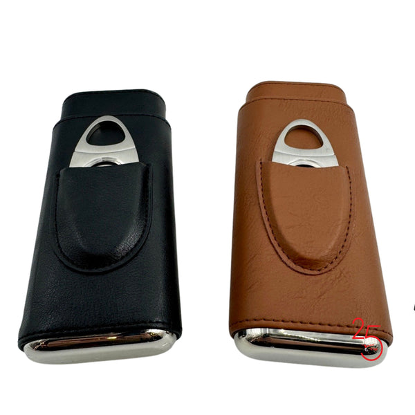 Three Finger 64 Ring Cigar Case With Cutter Reguler $59.99 ON SALE $49.99... Click here to see Collection!