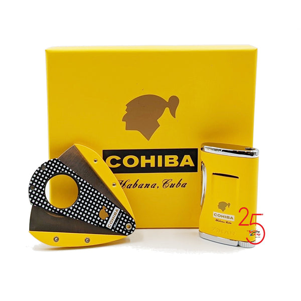 Cohiba Classic MX Lighter and Cutter Set