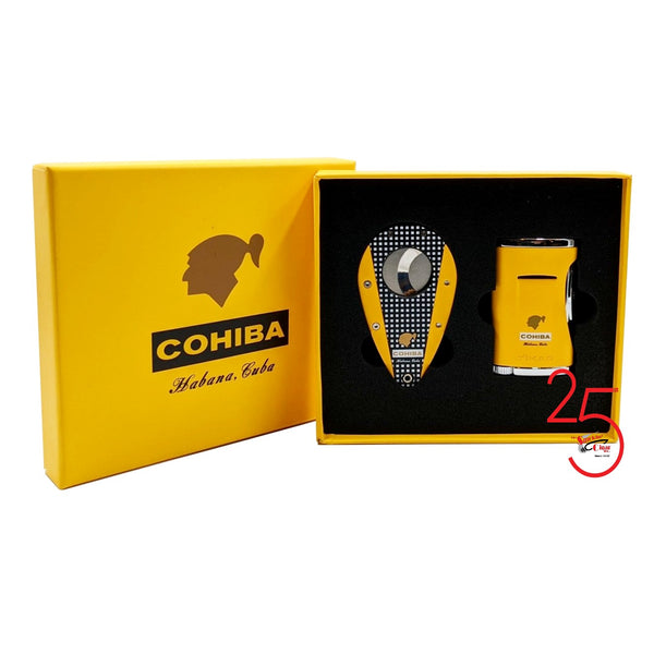 Cohiba Classic MX Lighter and Cutter Set