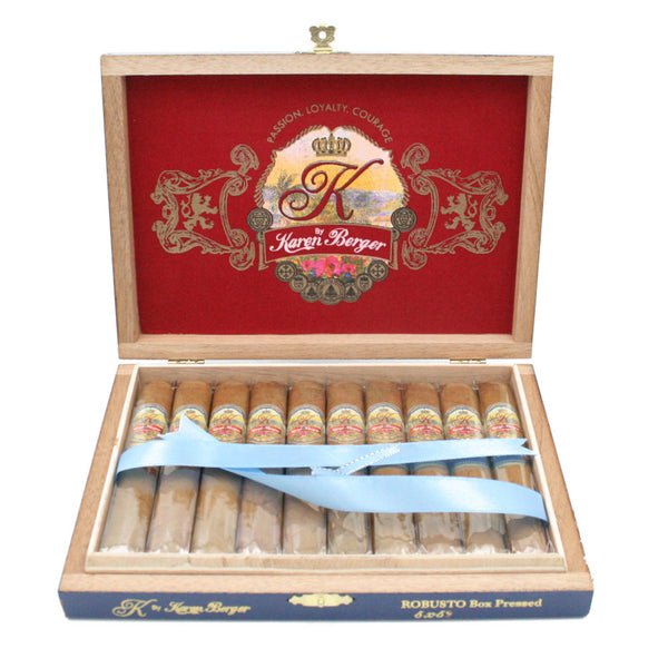 Karen Berger Connecticut Box Pressed Robusto