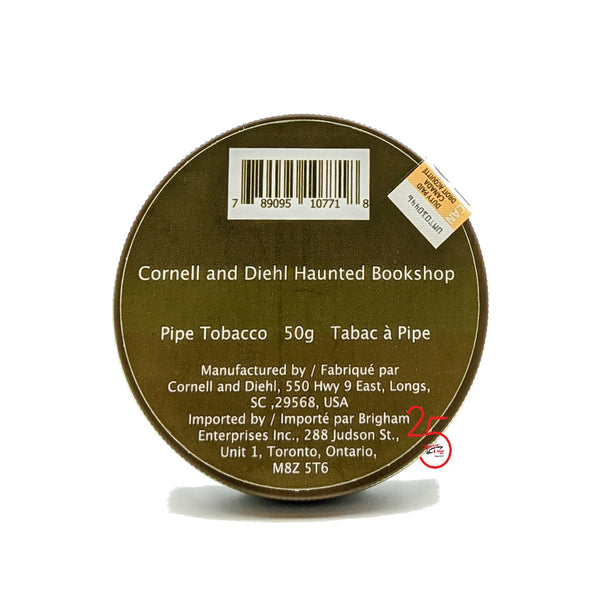 Cornell and Diehl Haunted Bookshop 50g Pipe Tobacco