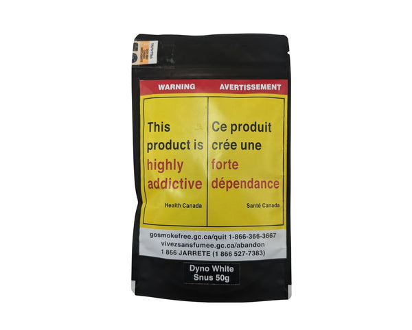Dyno White Snus 75 Slim pouch Front