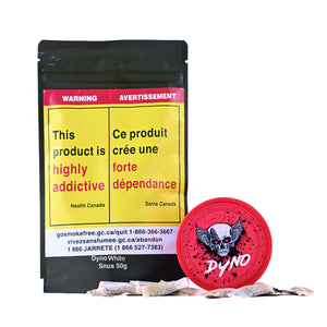 Dyno White Snus 75 Slim pouch