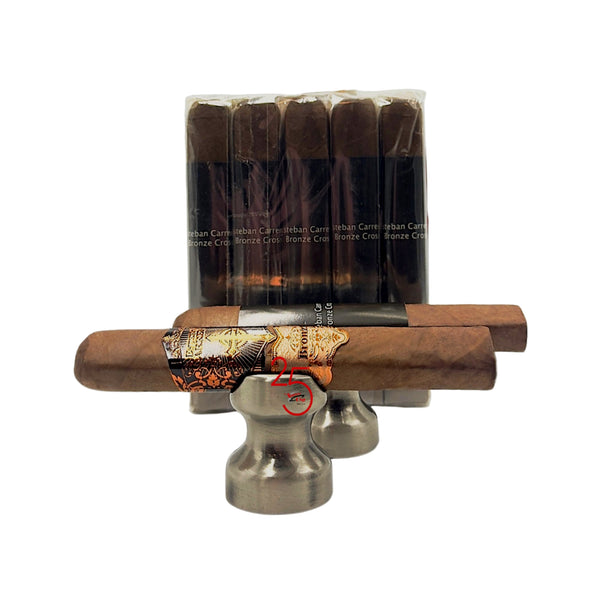 Esteban Carreras Bronze Cross Sumatra Toro…BUY 5 ESTEBAN CIGARS and Receive a $25 value for a NICKEL!