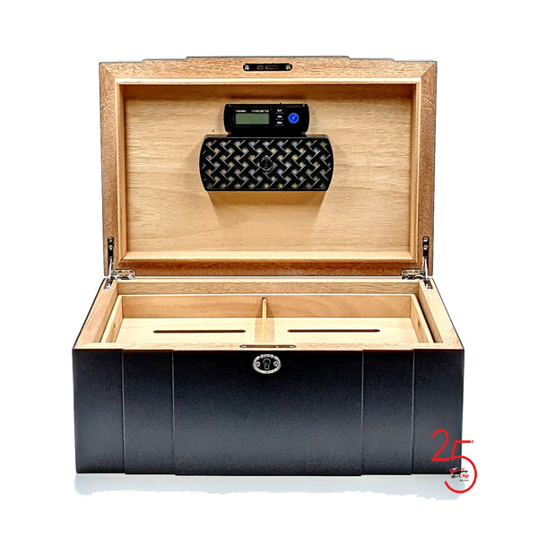 Brigham Eclipse 75+cc Black Humidor + Receive $64.97 in FREE Goods with Purchase!*