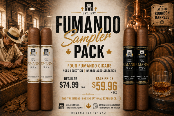 Smokin' Fumando Four Cigar Sampler Pack