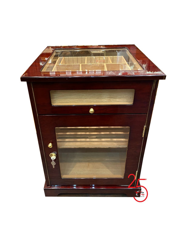 Galleria End Table 600+cc Humidor Includes Hydra SM Electronic Humidifier ($199.99 VALUE.) NOT AVAILABLE FOR SHIPPING, LOCAL PICK-UP ONLY!