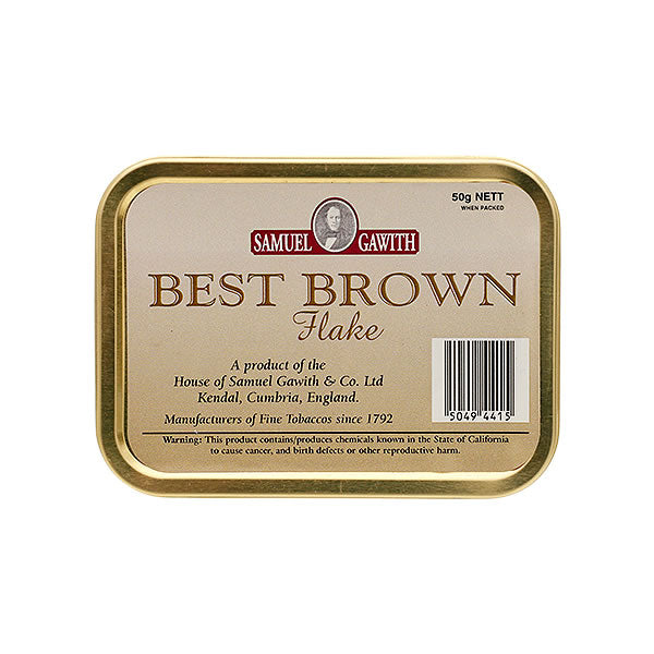 Samuel Gawith Best Brown Flake 50g Pipe Tobacco