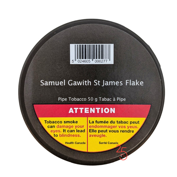 Samuel Gawith St. James Flake 50g Pipe Tobacco