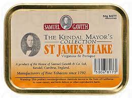Samuel Gawith St. James Flake 50g Pipe Tobacco