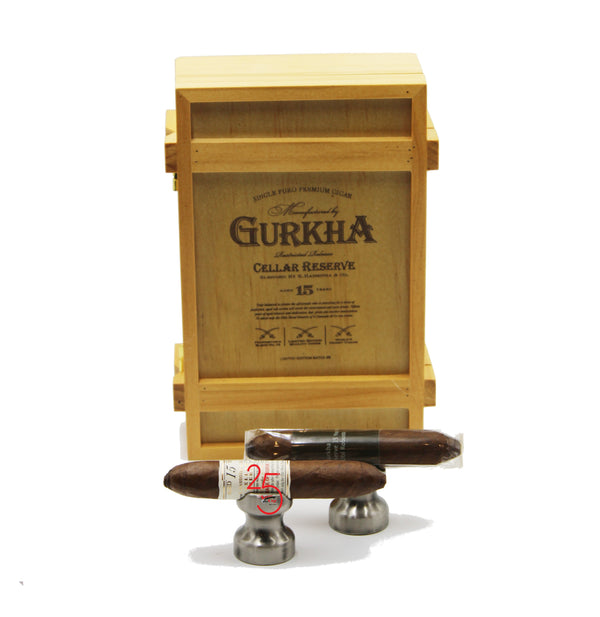 Gurkha 15yr Solara Double Robusto…BUY 4 Gurkha CIGARS AND GET 1 ($22.99) GURKHA CIGAR FOR A PENNY!