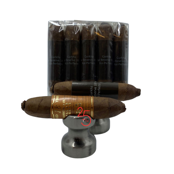 Gurkha 18yr Koi Perfecto…BUY 10 GURKHA CIGARS and Receive a $57.98 value for a PENNY!
