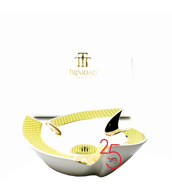 Trinidad three Cigar Ashtray