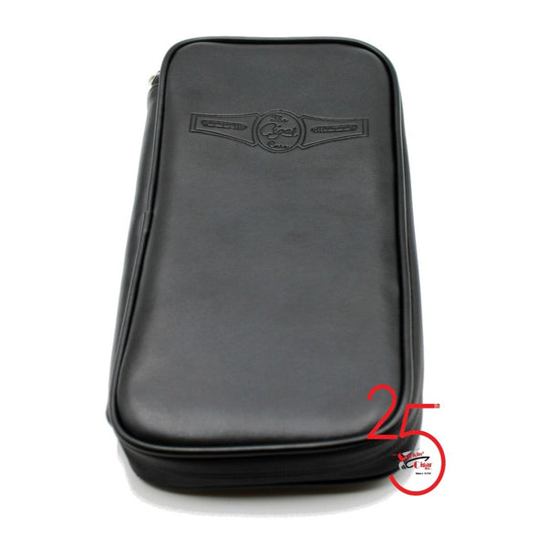 The Cigar Case Black Leather