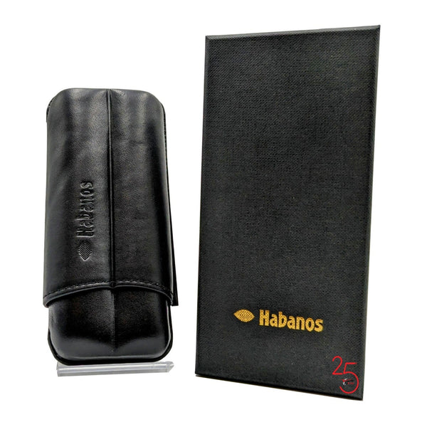 Habanos Black Two Cigar Case.