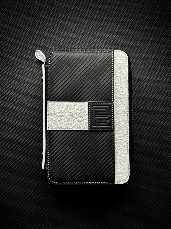 Project Carbon Cigar Case Black/White Carbon (Panda) (2024 VERSION)