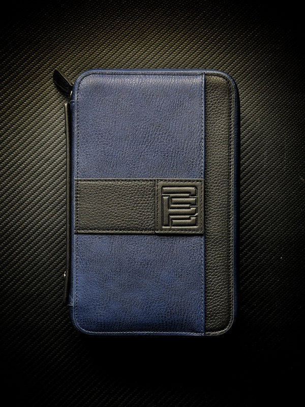 Project Carbon Cigar Case Blue Black Leather (Tectical Blue)(2024 VERSION)