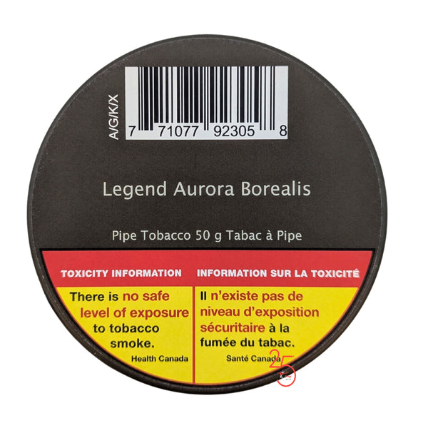 Legend Aurora Borealis 50g Pipe Tobacco