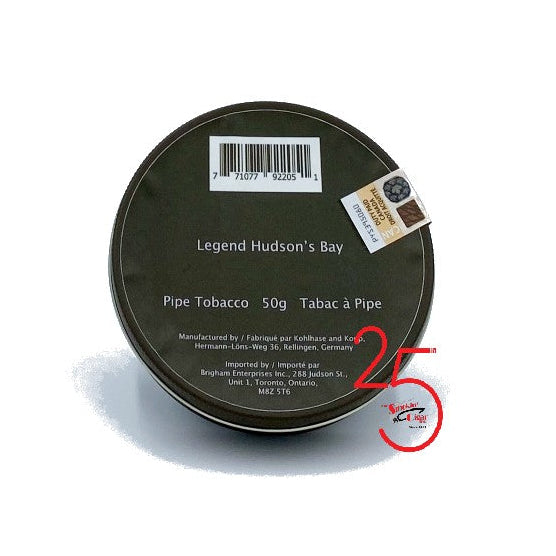 Legend Hudson's Bay 50g pipe Tobacco