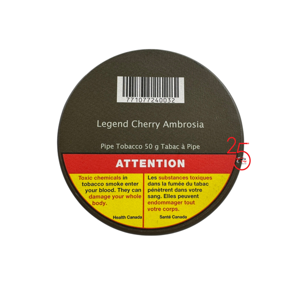 Legend Cherry Ambrosia Blend 50g Pipe Tobacco
