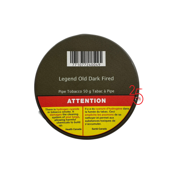 Legend Old Dark Fired Blend 50g Pipe Tobacco