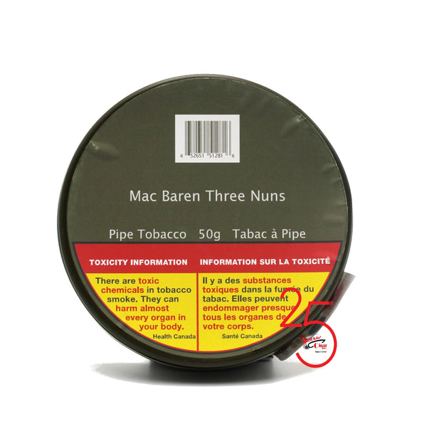 Mac Baren Three Nuns 50g Pipe Tobacco