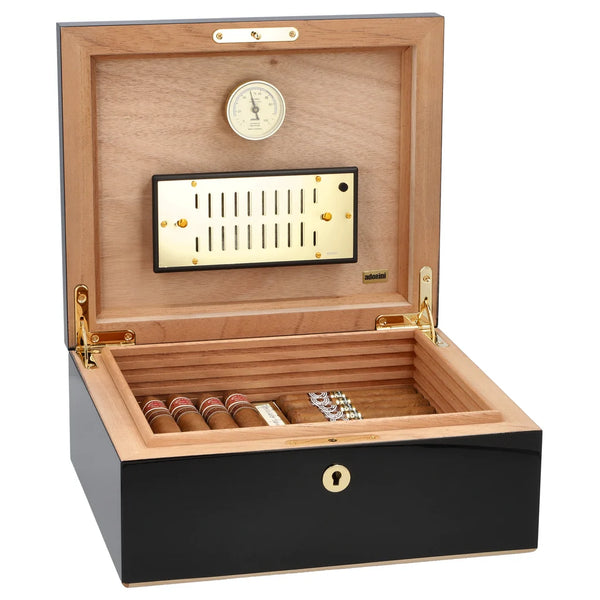 Adorini Milan Deluxe 75+ Cigar Capacity Humidor