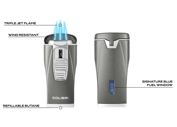 Colibri Monaco Triple Flame Lighter Regular Price $150.00 on SALE $112.49...Click here to see Collection!