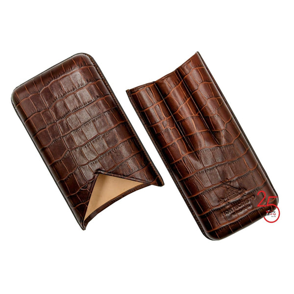 Montecristo 3 Finger Leather Cigar Case