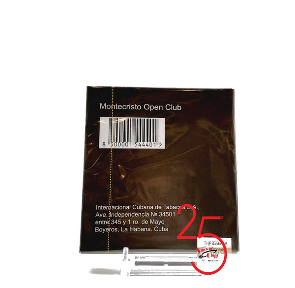 Montecristo Open Clubs Pack of 20... SAVE 10%
