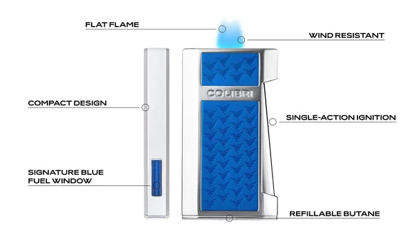Colibri Mosaic Flat Flame Lighter Regular Price $135.00 on SALE $101.99 plus a 3 Year Warranty...Click here to see Collection!