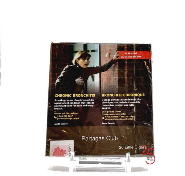 Partagas Clubs Pack of 20... SAVE 10%