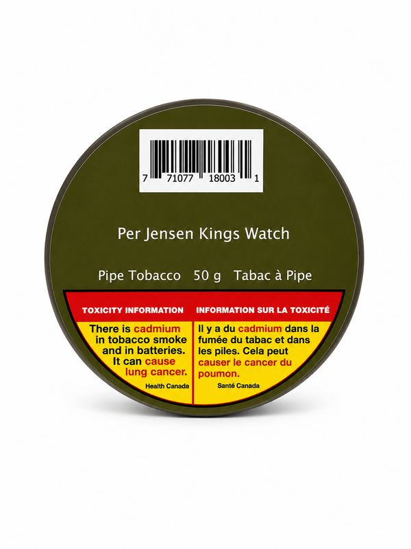 Per Jensen Kings Watch 50g pipe Tobacco