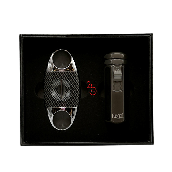Regal Carbon Fiber Cutter & 4-Flame Lighter Gift Set...Regular $69.99 ON SALE $49.99