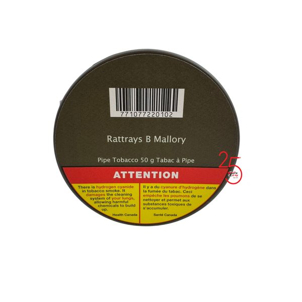 Rattray's Black Mallory 50g Pipe Tobacco
