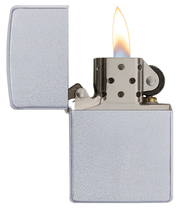 Zippo Reg. Stain Chrome Lighter