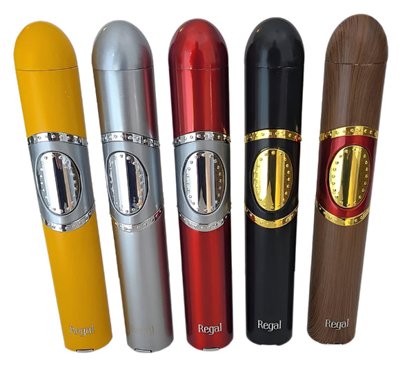 Regal Round Tubo 3 Flame Lighter...Regular $49.99 ON SALE $39.99 Click Here to See Collection!