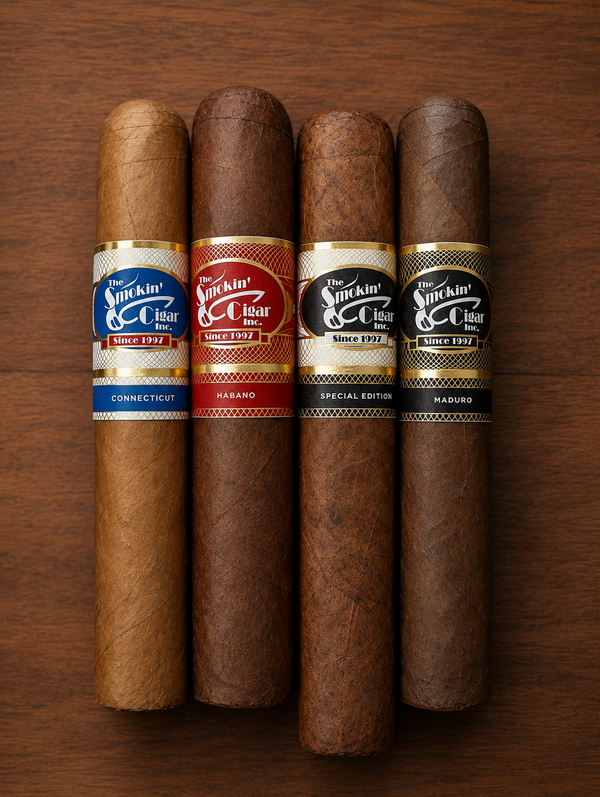 Smokin' Robusto Four Cigar Sampler Pack